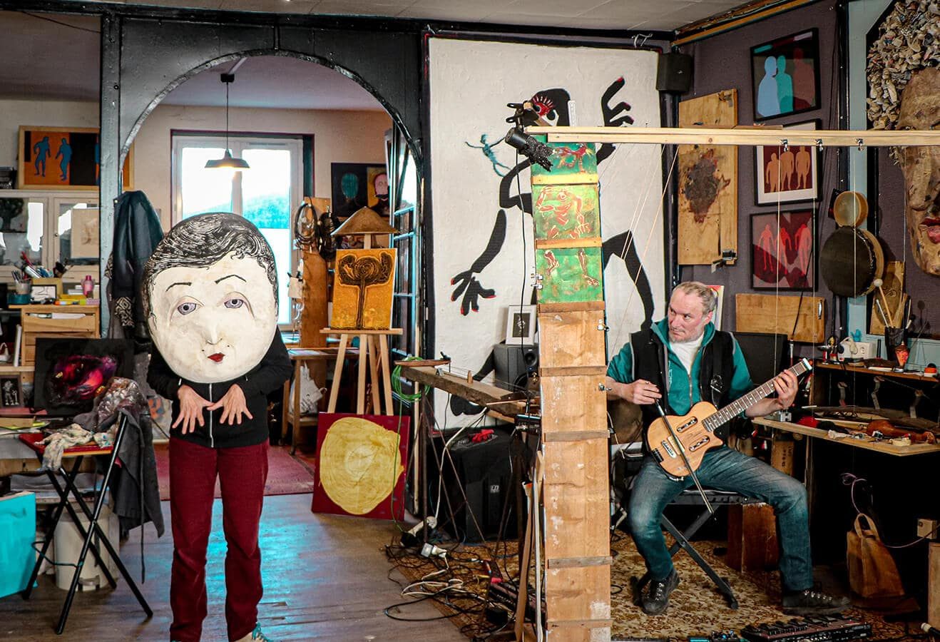 Visite de l'Atelier du Musicien et l'Atelier des Masques